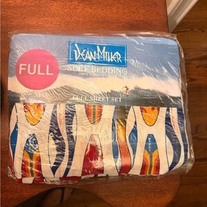 Surf Bedding Full Sheet Set - Multicolor